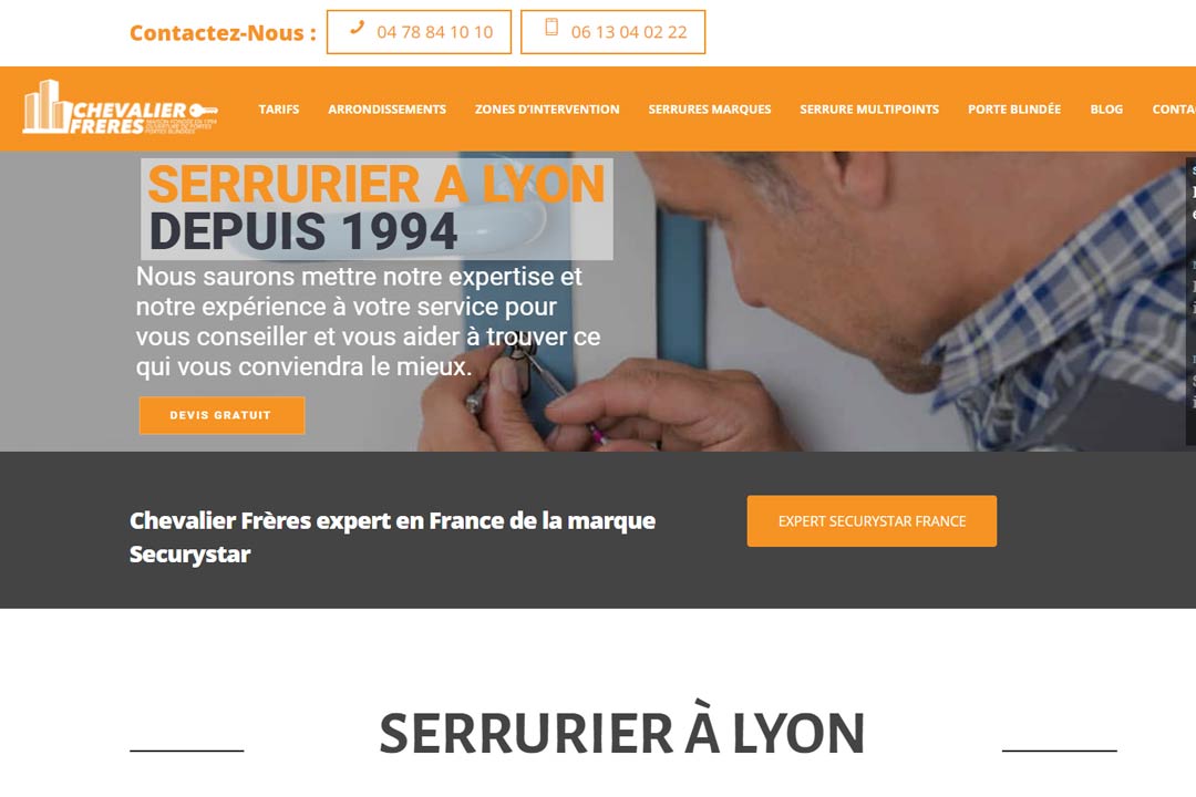 Dépannage Serrurier à Lyon